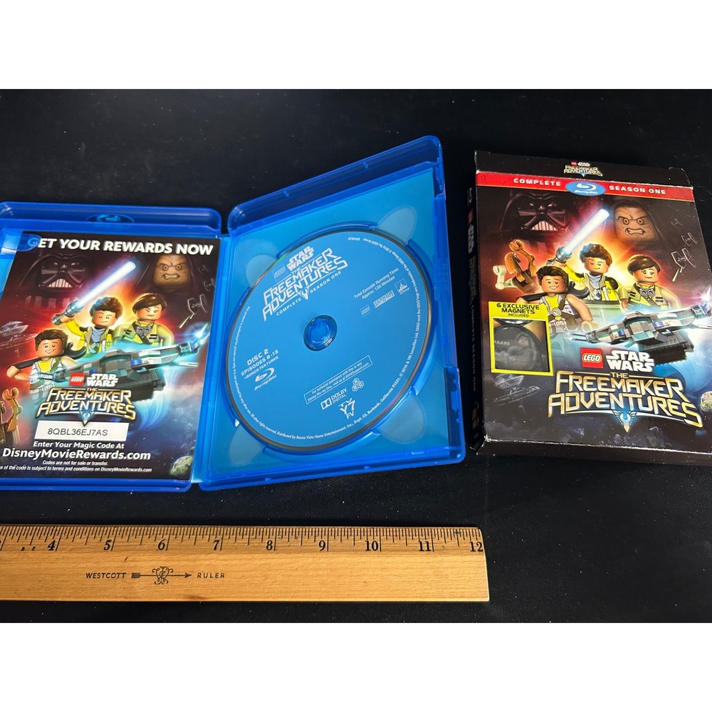 LEGO Star Wars The‎ Freemaker Adventures Season One Blu-Ray + Magnets